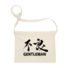 TSUNE工房のBADisGENTLEMAN サコッシュ