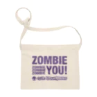 KohsukeのZombie You!（purple print） サコッシュ