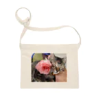 PhotoCollé フォトコラージュのRose cat  Sacoche