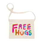 マジシャンもやしくんのショップのフリーハグ／FREE HUGS Sacoche