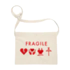 ﾏｲﾆﾁﾊﾚﾉﾋ。のFRAGILE サコッシュ