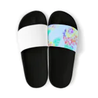 yama_nekomimiの紫陽花 Sandals