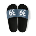 イラスト MONYAAT の39 Thank you A スリッパB Sandals