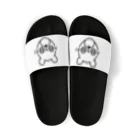 aonori shopのあおきゆる BASIC collection -black- Sandals