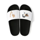 お髭ちゃんのおみせ。のじろり猫ちゃん Sandals