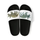 segasworksのTriceratops prorsus(トリケラトプス ・プロルスス)着彩画 Sandals