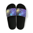 Ripples沖縄レジンアートの宇宙玉レジン Sandals