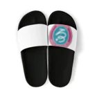 miyakojima_baseのグローバルドローンフライト協会ロゴ Sandals