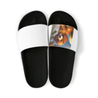 fumi__23のかわいい犬のグッズ Sandals