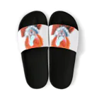 Okuizumoのピエロのイラストのグッズ Sandals