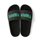 TIGRIS(ティグリス)のフレイムロゴ(Green) Sandals