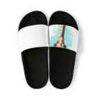 charachan25のピクセルきりん Sandals