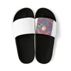 yt shopのサイケな自然イラストグッズ Sandals