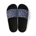 Musashi和柄Shop 【Japanese pattern】の夜桜サンダル Sandals