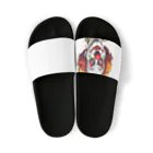 zakimaroのクレイジーピエロ Sandals