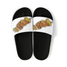 kazu_gのやきとりを心から愛する会(濃色用) Sandals