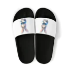 ぱんだまんの３Dウサギ Sandals