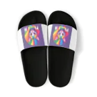 Happy　Rainbow　Flagのレインボーフラッグ Sandals