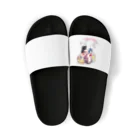 バツ2バツ1再婚夫婦公式ショップのバツ2バツ1再婚夫婦イラスト Sandals