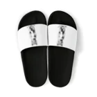 jun factoryの墨絵ねこ（その2） Sandals