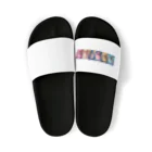 かてこの洋服販売所のカラフルニコちゃん Sandals