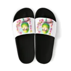 ぷっくりショップのオカメインコのひととき Sandals