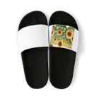 LOGOstylesの変わらぬ　ひまわり Sandals