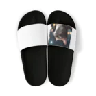 AI Design Labの星を見る猫 Sandals