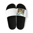 丸山晩霞オリジナルグッツの丸山晩霞近代画像グッズ1 Sandals