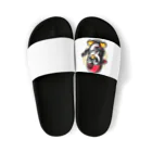 namidamakiのロックペンギン Sandals