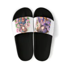 かるるんショップの夏と浴衣と麦わらと Sandals