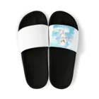 tmghillのキュートなシロクマのキャラクター Sandals