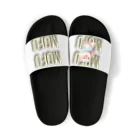 ClownCrown.jpのもふもふシリーズ001 Sandals