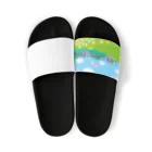 kimchinのテレビの<しばらくお待ちください>のテロップ画面 Sandals