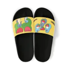 Shinya_rocketのスイカくんとペンギンくん Sandals