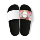 カラフルマルシェのフラワーリース　ピンク系　 Sandals