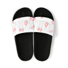 中村柚月_OfficialGoodsのYUZUKIsmileデザイン(pink) Sandals