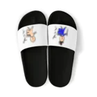 きたぽよグッズショップ【ぽよ劇場のグッズ屋さん】のケツプリ男爵 Sandals