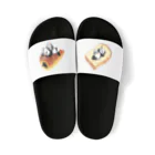 fig-treeのごろねパンダとちょこころパンダ Sandals