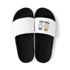 Kickn_lucky_personのハムスターの会　公式グッズ Sandals