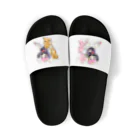 かわいい尻子玉のアニマルダッシュ Sandals