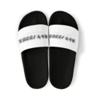 ホトケノココロエのホトケノココロエ_T-A-blacklogo Sandals