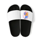 Happy Moon ArtのBeautiful crying  Sandals