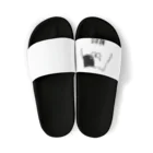 座布団のクロブチ Sandals