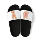 ぱんぱんぱんち🐼のいただきベアくん Sandals