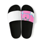 ぴんくもこもこのぴんくもこもこ Sandals