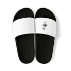 bookslopeのはらP のみ 黒 Sandals