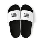 savageshadowのOne Eighty Zero White black Sandals