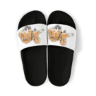 篠山。の秋田犬 Sandals