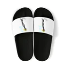 LalaHangeulのRockhopper penguin　(イワトビペンギン) Sandals